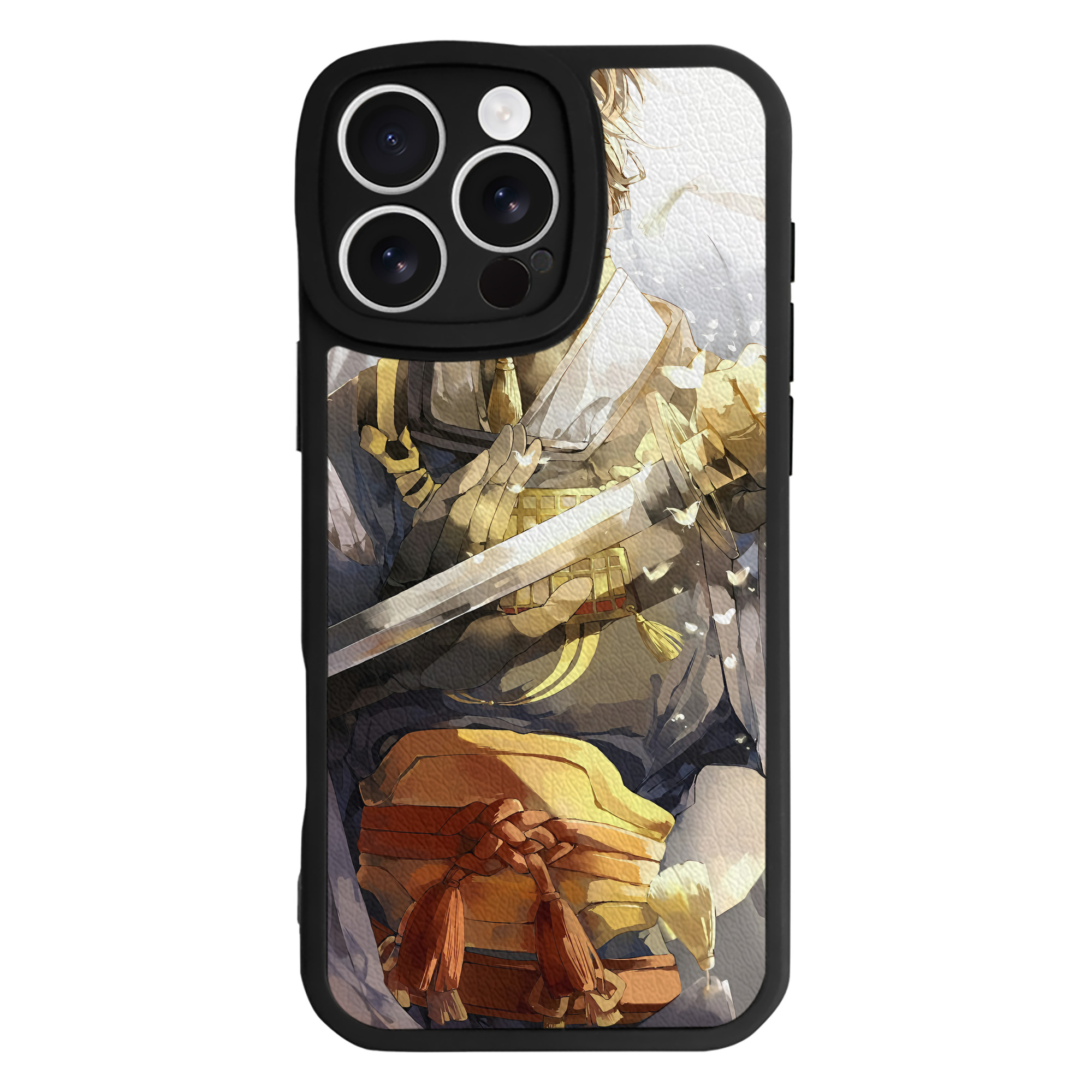 （画像用） 刀剣乱舞 Touken Ranbu 【iPhone 16シリーズ対応】シリコンスマホケース（レザー調） 材質：シリコン